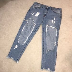Redial LightWash Ripped Jeans